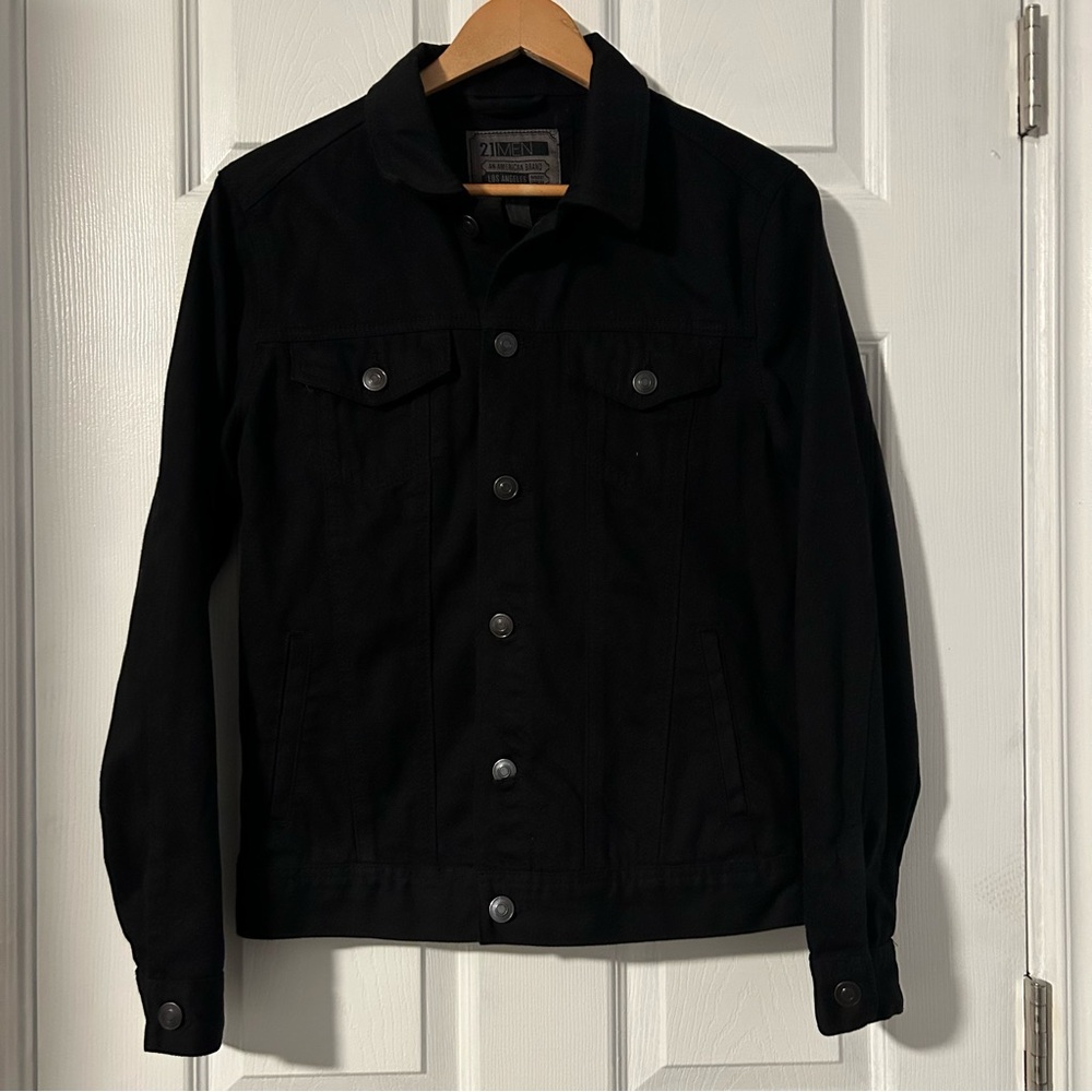 21Men Denim Jacket
